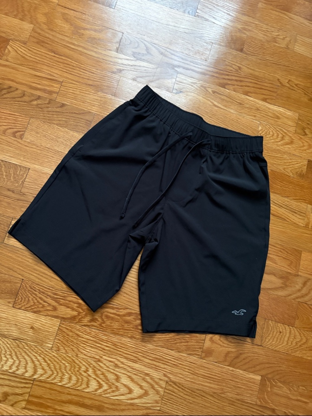 Hollister Black Men's Performance Drawstring Shorts